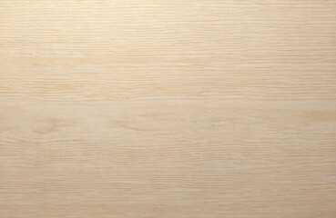 Close-up of natural birch veneer wood texture. Horizontal lines, light brown color. Natural wood surface, construction material for design. Ideal background for design, decor, interior.