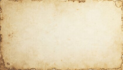 Aged vintage paper textured background with sepia filter. Yellowed surface with grunge texture. Empty space for text. Suitable for retro designs, old documents. Perfect for adding nostalgic feel.