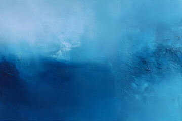 Abstract blue and dark ombre background with brush stroke texture for website design and art projects.