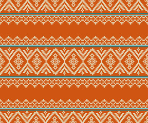 This vibrant collection of ikat patterns reimagines traditional textile motifs. Featuring rich orange and sun-washed gold tones, each design reflects the warmth and rhythm of summer culture.
