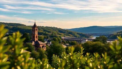 "Scenic Views and Historic Charm of Johnstown, PA"