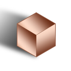 open box isolated on white