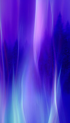 Abstract blue and purple light trails creating a dreamlike atmosphere