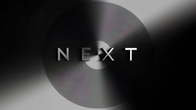 A sleek representation of the word 'NEXT' illuminated by a spotlight, symbolizing innovation and future possibilities.