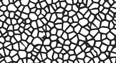 Fototapeta premium Minimalist Black and White Abstract Mosaic Pattern