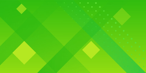 Green and white vector gradient abstract background with geometric shapes elements. Abstract gradient shapes background for presentation, business report, card, banner, poster