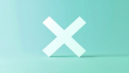 Obraz premium バツ