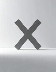 Obraz premium バツ