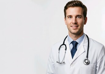 Confident doctor ready to help patients feel better inspiring healthcare professional