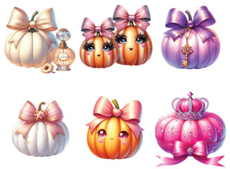 pink Pumpkin Garden Halloween