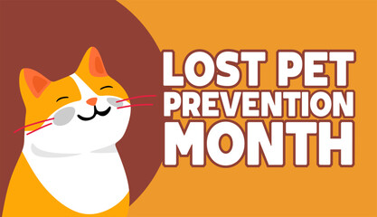 National Lost Pet Prevention Month