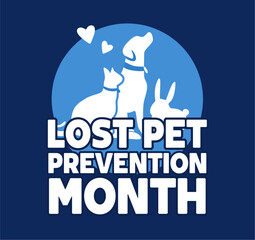 National Lost Pet Prevention Month