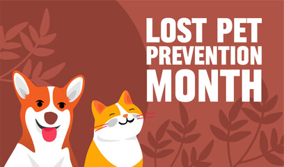 National Lost Pet Prevention Month