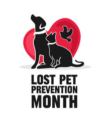 National Lost Pet Prevention Month