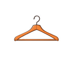 hanger isolated on white background