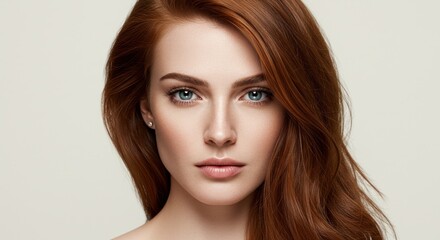 Fototapeta premium Woman with flawless complexion