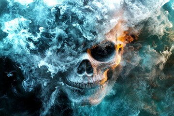 Chronic disorder - chronic obstructive pulmonary disease (copd): abstract image of human state. Metaphorical chronic obstructive pulmonary disease (copd) awareness of a long-lasting. First aid.