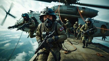 Thai Special Forces: Airborne Emergency Evacuation