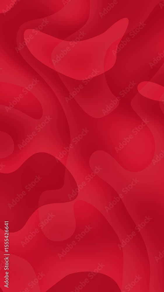 Poster abstract red liquid motion background video loop