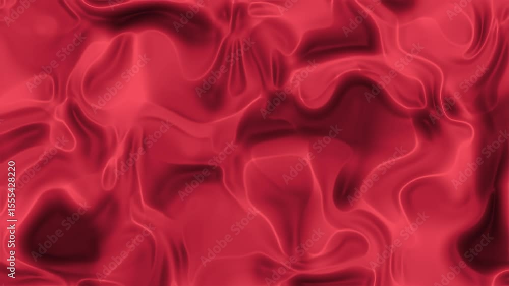 Poster abstract red liquid motion seamless loop background video