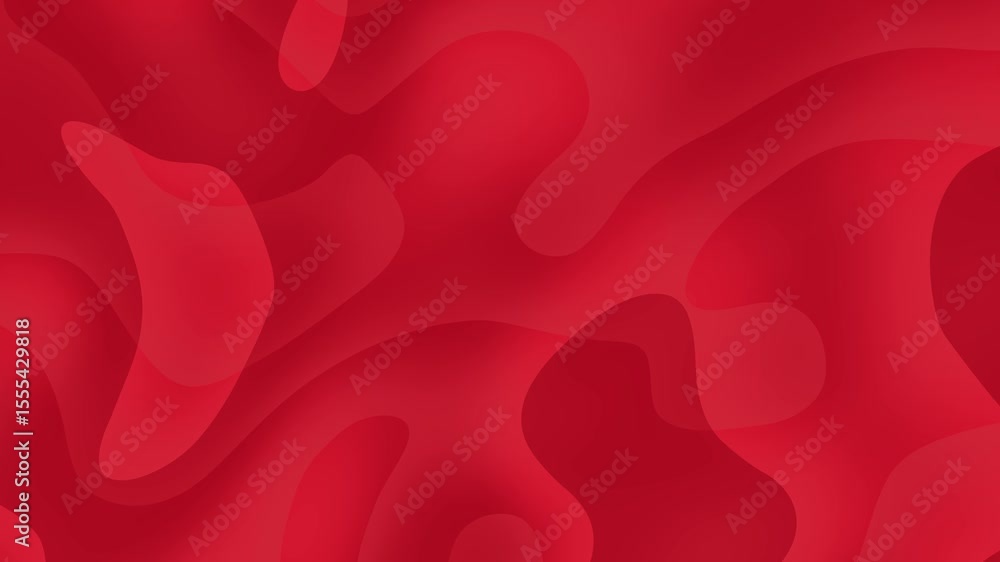 Poster abstract red fluid motion background video loop