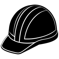 vector illustration of a helmet