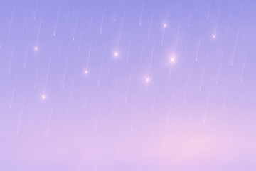 별빛 비오는 하늘