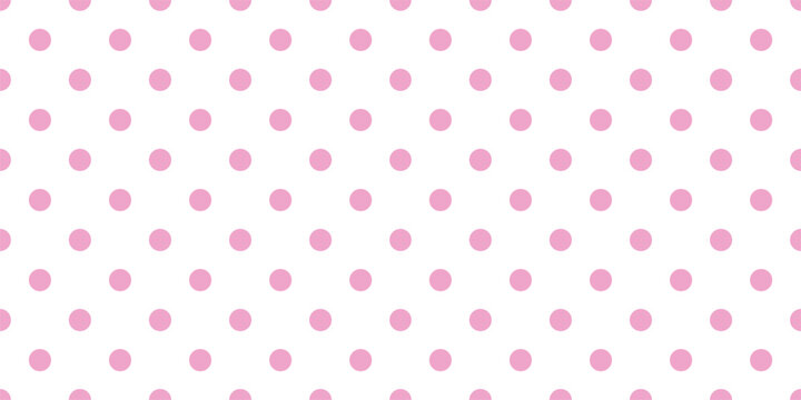 pink polka dots background