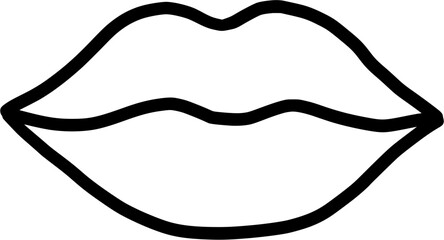 Lips, lines
