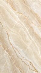 Naklejka premium Cream-toned marble accented by delicate micro-veins—adds gentle texture and refined warmth for premium visuals.