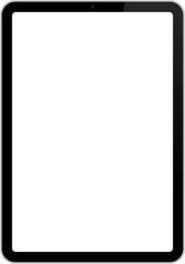 빈 화면의 태블릿 PC 일러스트 이미지