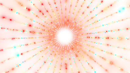 Abstract Radiating Light Burst Background Imag
