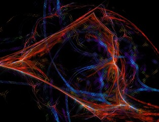 Imaginatory fractal abstract background Image