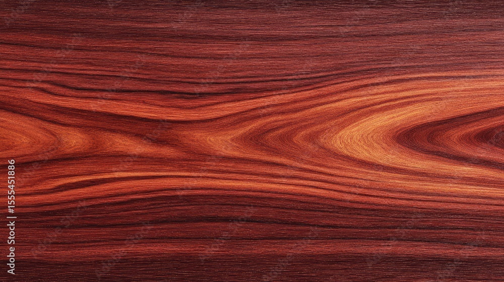 Poster close-up view of luscious natural wood with vibrant warm tones and intricate grain patterns creating