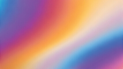 Obraz premium Abstract colorful rainbow wave gradient design with blurred light spectrum texture