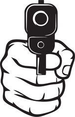 hand with dumbbell