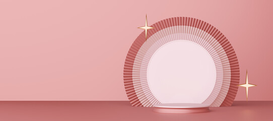 Minimalist Stage Presents A Radiant Display in color 2025