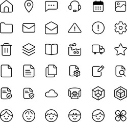 Simple Line Icon Pack