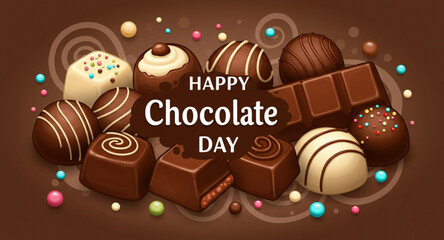 Chocolate background 