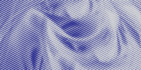 Monochrome gradient halftone dots background. Vector illustration. Abstract small grunge dots on white background