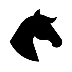 horse silhouette vector