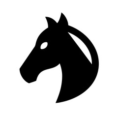 horse head silhouette