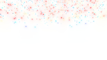 Vibrant Abstract Background with Colorful Particles