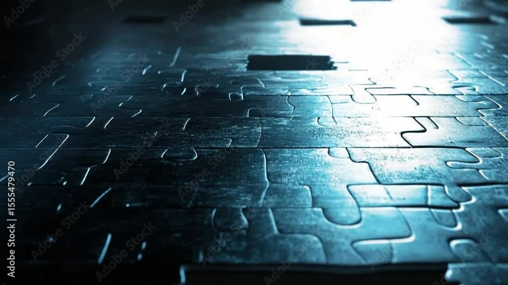 Poster puzzle completion challenge: discovering the missing piece in a complex solution