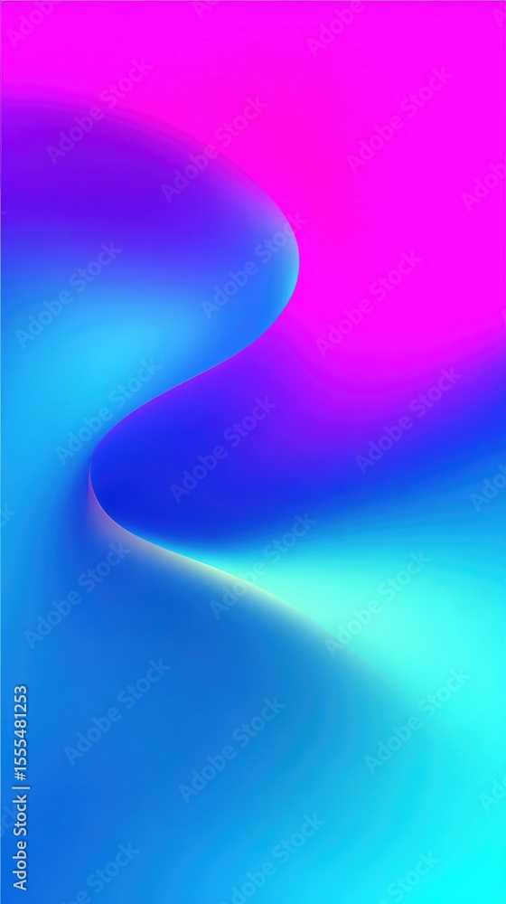 Poster abstract background with a gradient color blur, soft and smooth texture, suitable for mobile phone w