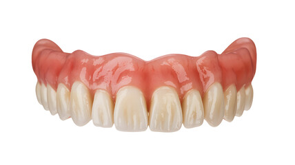 Fototapeta premium Full Set of Dentures Prosthetic Teeth