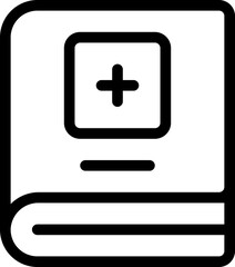 book Icon Illustration