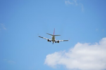 Obraz premium airplane in flight