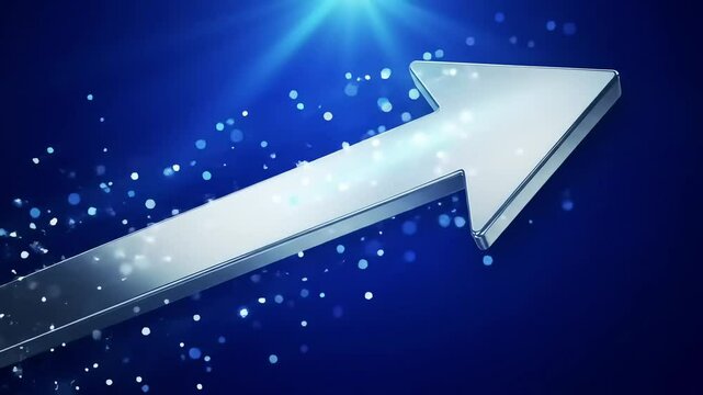 abstract arrow graphic icon animated background footage