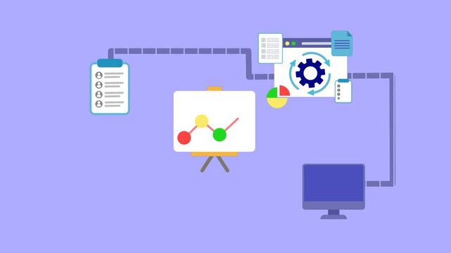 End-to-End Digital Workflow from Data Collection and Analysis to Visualized Reports and Collaborative Task Management